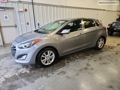 KMHD35LE1DU030177 — 2013 Hyundai Elantra, Естественный износ, фото до ремонта