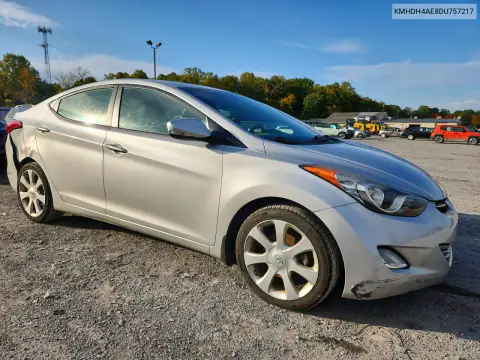 KMHDH4AE8DU757217 — 2013 Hyundai Elantra, фото 4 с аукциона Copart, Задняя часть
