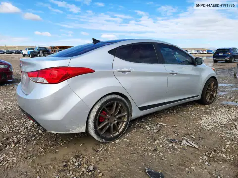 5NPDH4AE8DH191736 — 2013 Hyundai Elantra, фото 3 с аукциона Copart, Вандализм
