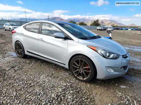 5NPDH4AE8DH191736 — 2013 Hyundai Elantra, фото 4 с аукциона Copart, Вандализм