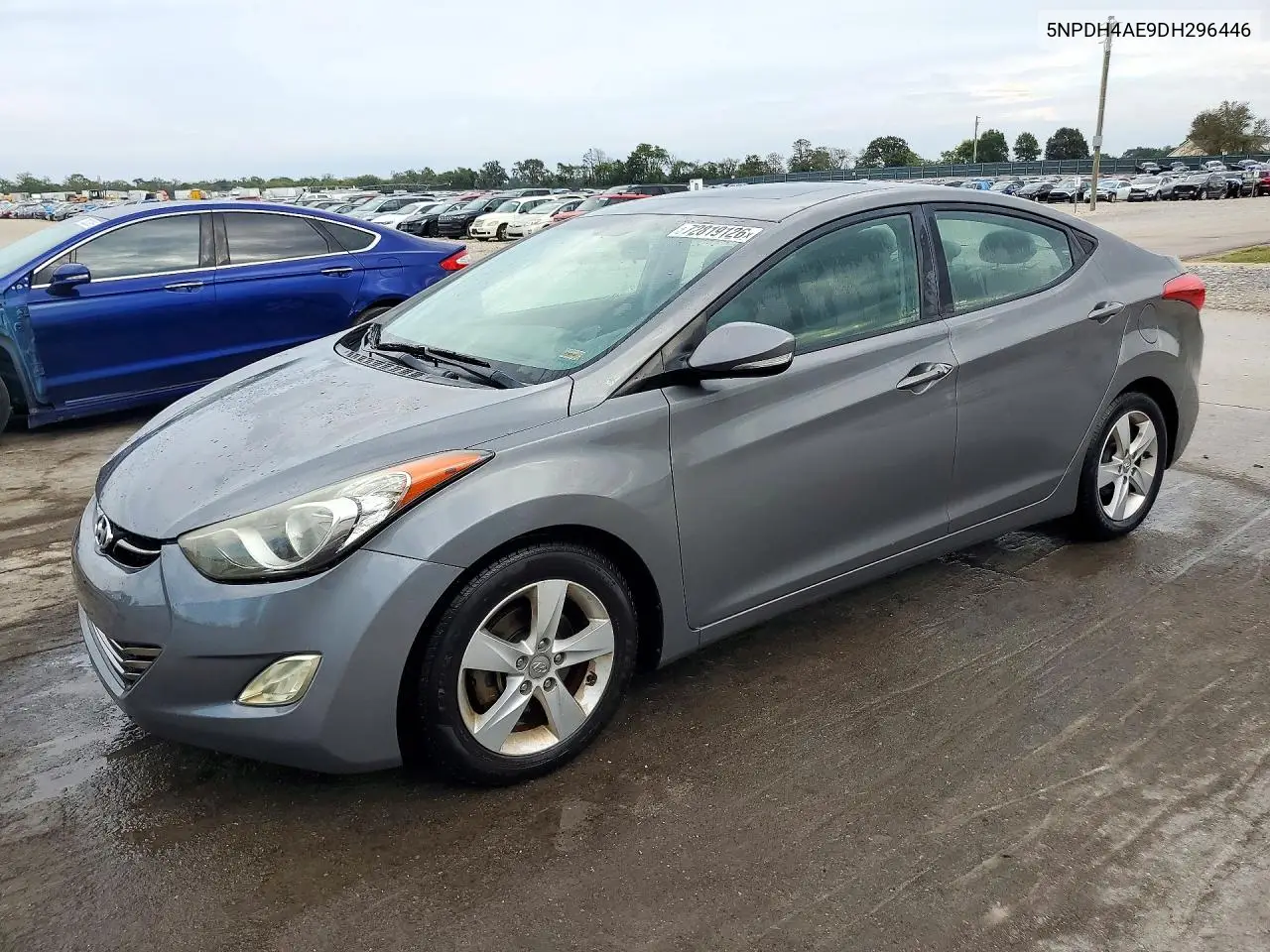 5NPDH4AE9DH296446 Hyundai Elantra 2013 — повреждение Мелкие вмятины и царапины, фото до ремонта