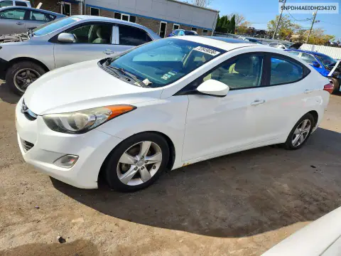 5NPDH4AE0DH234370 — 2013 Hyundai Elantra, Мелкие вмятины и царапины, фото до ремонта