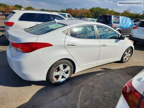 5NPDH4AE0DH234370 — 2013 Hyundai Elantra, фото 3 с аукциона Copart 20.10.2026, Мелкие вмятины и царапины