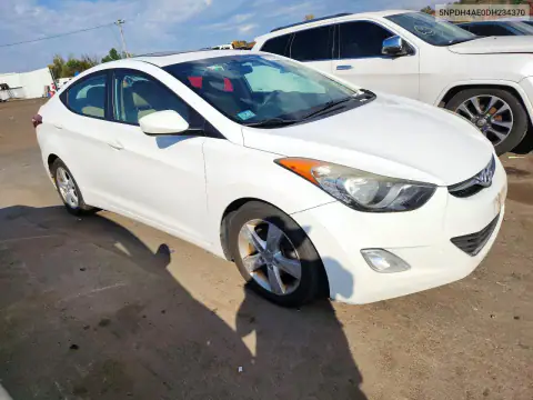 5NPDH4AE0DH234370 — 2013 Hyundai Elantra, фото 4 с аукциона Copart 20.10.2026, Мелкие вмятины и царапины