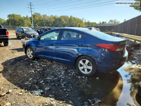 KMHDH4AEXDU016261 — 2013 Hyundai Elantra, фото 2 с аукциона Copart, Задняя часть