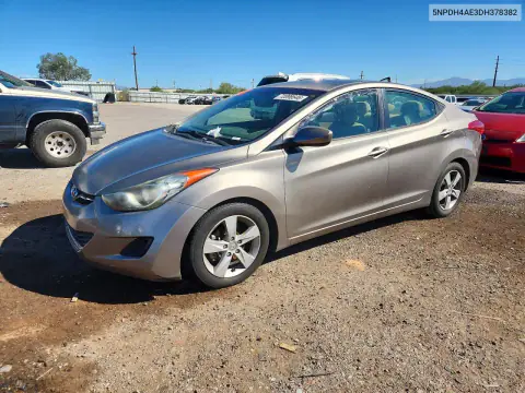 5NPDH4AE3DH378382 — 2013 Hyundai Elantra, Механические повреждения, фото до ремонта