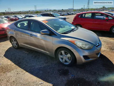 5NPDH4AE3DH378382 — 2013 Hyundai Elantra, фото 4 с аукциона Copart, Механические повреждения