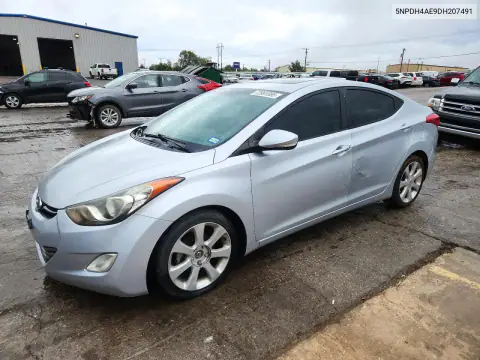5NPDH4AE9DH207491 Hyundai Elantra 2013 — повреждение Сторона, фото до ремонта