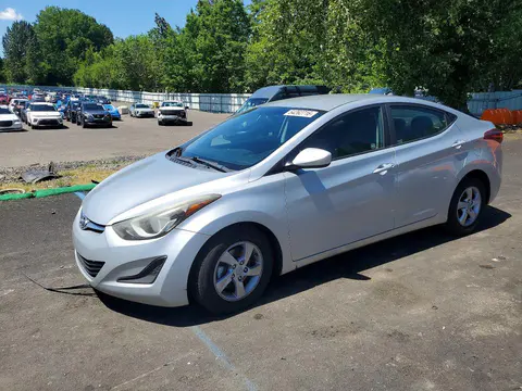 5NPDH4AE8EH502082 — 2014 Hyundai Elantra, Передняя часть (Front End), фото до ремонта