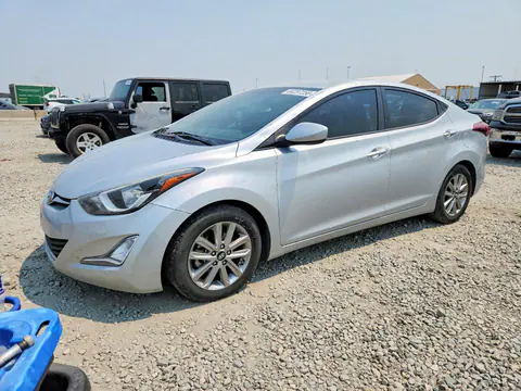 5NPDH4AE3EH496952 — 2014 Hyundai Elantra, Град (Hail), фото до ремонта