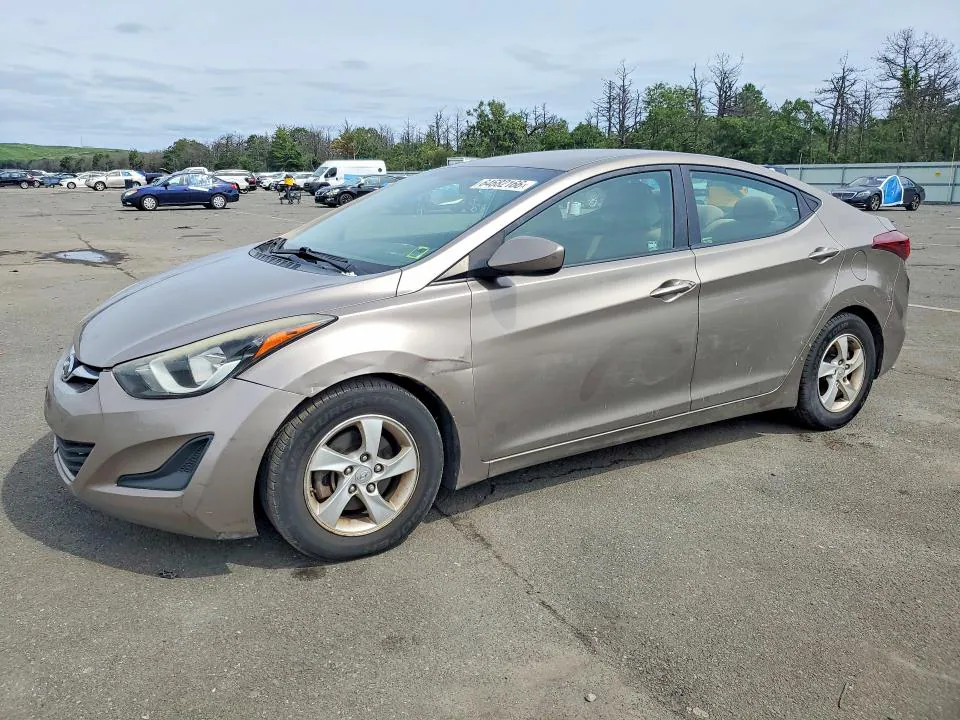 2014 HYUNDAI ELANTRA VIN 5NPDH4AE2EH457284 фото 1