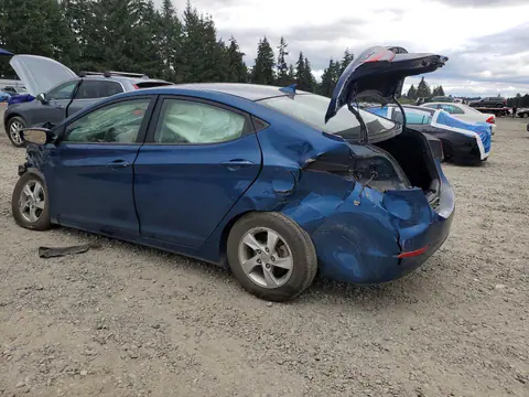 2014 Hyundai Elantra VIN KMHDH4AE6EU103544 фото 2
