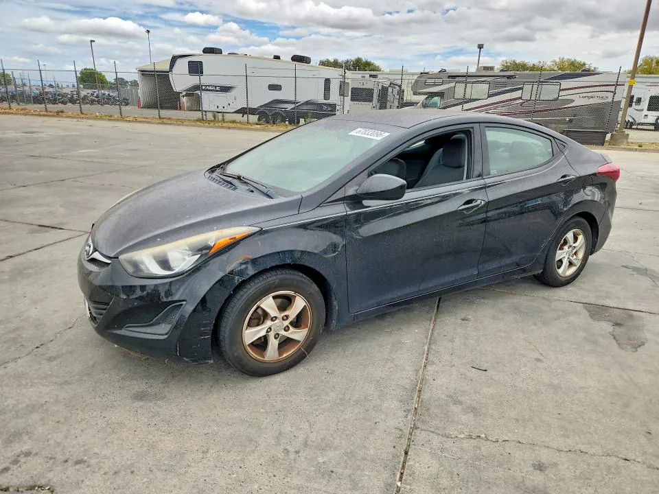 2014 Hyundai Elantra VIN 5NPDH4AE3EH537337 фото 1