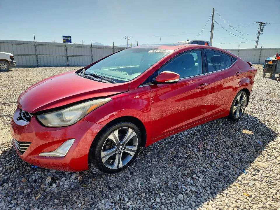 2014 HYUNDAI ELANTRA VIN KMHDH4AH2EU054546 фото 1