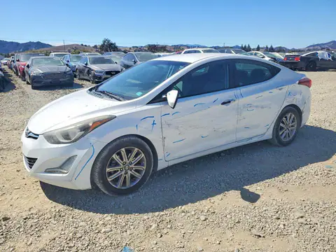 5NPDH4AE2EH488986 — 2014 Hyundai Elantra, Боковая часть (Side), фото до ремонта