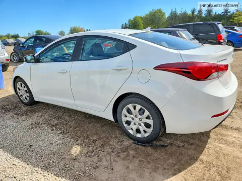 2014 Hyundai Elantra Se VIN 5NPDH4AE2EH530699 фото 2