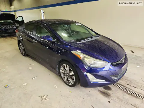 2014 Hyundai Elantra Limited VIN 5NPDH4AE9EH513477 фото 4