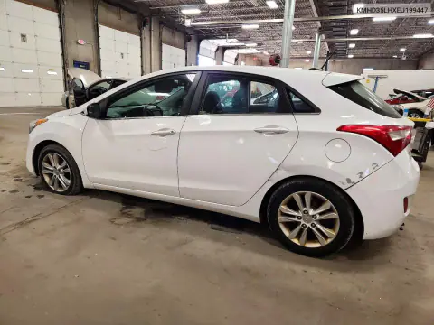 2014 Hyundai Elantra Gt Base VIN KMHD35LHXEU199447 фото 2