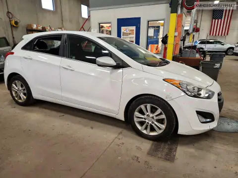 2014 Hyundai Elantra Gt Base VIN KMHD35LHXEU199447 фото 4