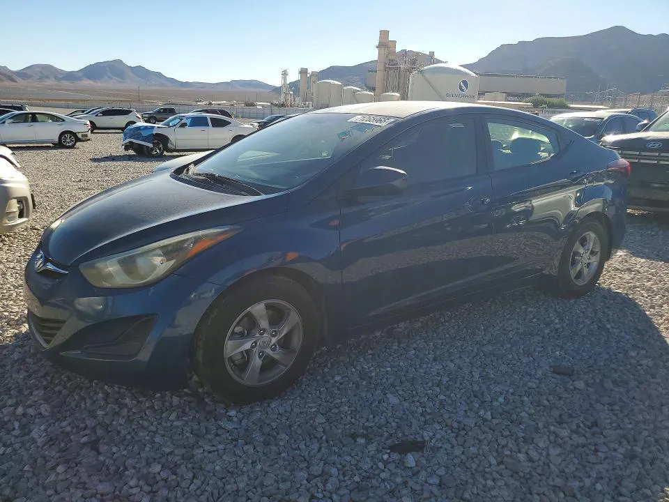 2014 Hyundai Elantra VIN KMHDH4AEXEU121271 фото 1