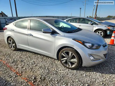2014 Hyundai Elantra Limited VIN 5NPDH4AE3EH496966 фото 4