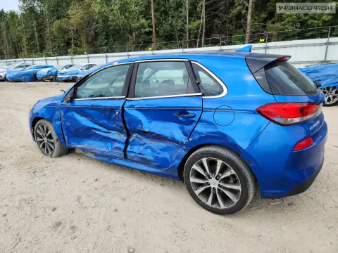 2014 Hyundai Elantra Limited VIN 5NPDH4AE3EH492514 фото 2