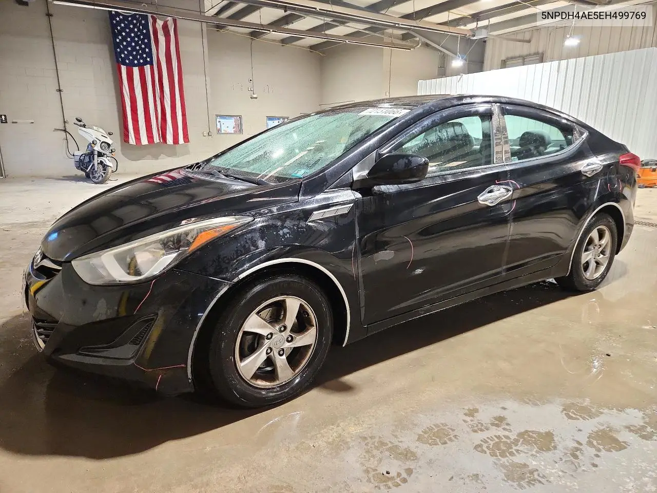 2014 Hyundai Elantra Se VIN 5NPDH4AE5EH499769 фото 1