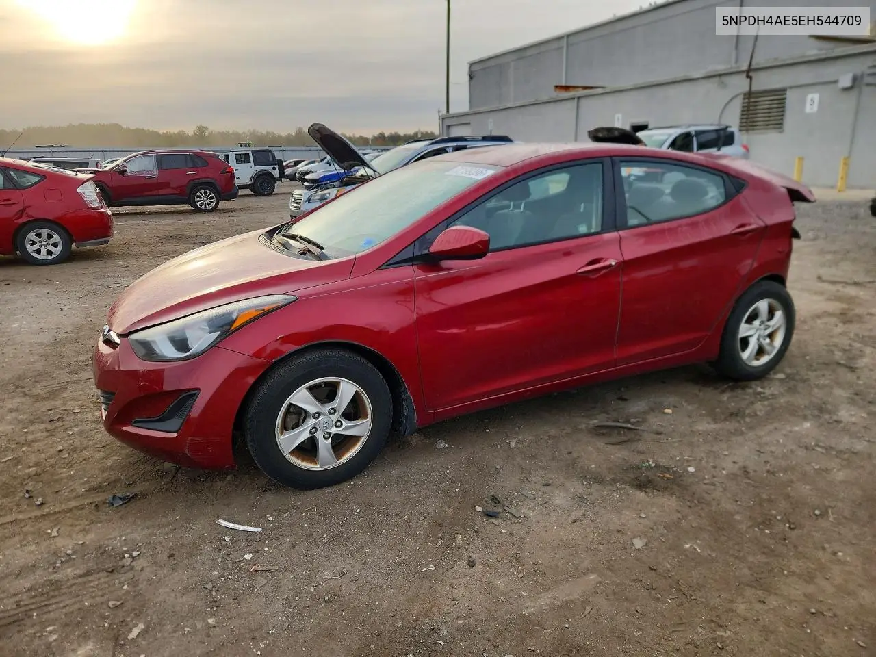 2014 Hyundai Elantra Se VIN 5NPDH4AE5EH544709 фото 1