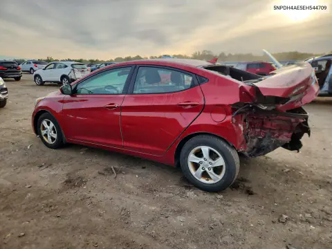 2014 Hyundai Elantra Se VIN 5NPDH4AE5EH544709 фото 2