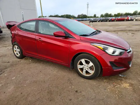 2014 Hyundai Elantra Se VIN 5NPDH4AE5EH544709 фото 4