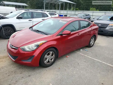 5NPDH4AE9EH546897 — 2014 Hyundai Elantra, Мелкие вмятины и царапины, фото до ремонта