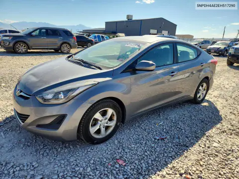 2014 Hyundai Elantra Se VIN 5NPDH4AE2EH517290 фото 1