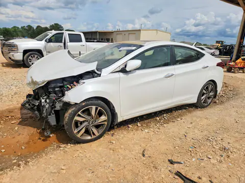 5NPDH4AE2FH560173 — 2015 Hyundai Elantra, Передняя часть (Front End), фото до ремонта