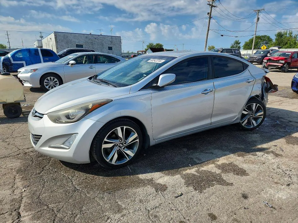 2015 HYUNDAI ELANTRA VIN KMHDH4AE7FU359614 фото 1