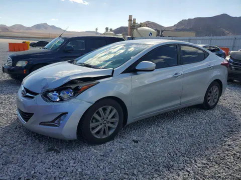 KMHDH4AE3FU437709 — 2015 Hyundai Elantra, Передняя часть (Front End), фото до ремонта