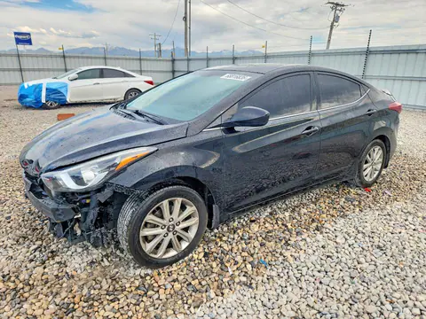 KMHDH4AE3FU228051 — 2015 Hyundai Elantra, Передняя часть (Front End), фото до ремонта
