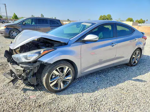 5NPDH4AE3FH623619 — 2015 Hyundai Elantra, Передняя часть (Front End), фото до ремонта
