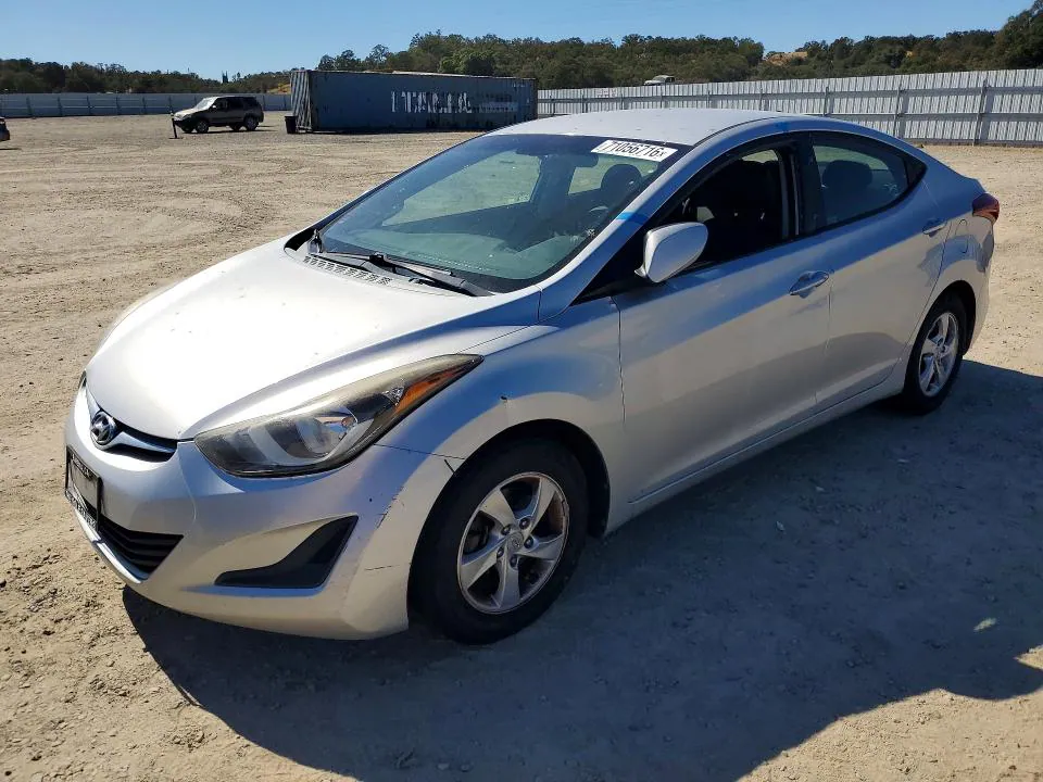 2015 Hyundai Elantra VIN 5NPDH4AE9FH562809 фото 1