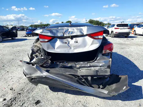 KMHDH4AE6FU419978 — 2015 Hyundai Elantra, фото 6 с аукциона Copart, Задняя часть
