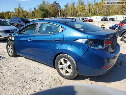 2015 Hyundai Elantra Se VIN KMHDH4AEXFU225485 фото 2