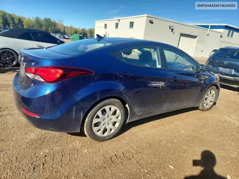 5NPDH4AE6FH624053 — 2015 Hyundai Elantra, фото 3 с аукциона Copart, Сторона