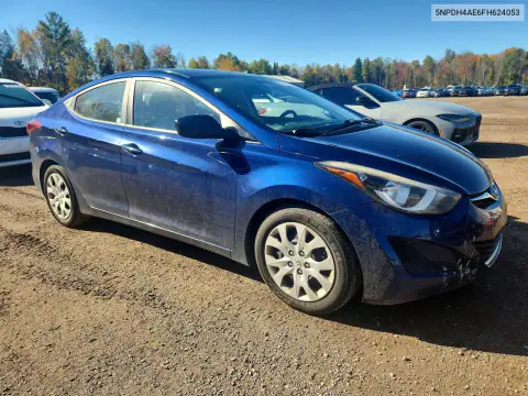 5NPDH4AE6FH624053 — 2015 Hyundai Elantra, фото 4 с аукциона Copart, Сторона