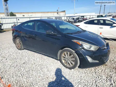 2015 Hyundai Elantra Se VIN KMHDH4AE9FU259174 фото 4