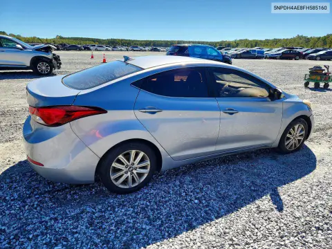 2015 Hyundai Elantra Se VIN 5NPDH4AE8FH585160 фото 3