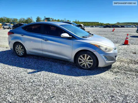 2015 Hyundai Elantra Se VIN 5NPDH4AE8FH585160 фото 4