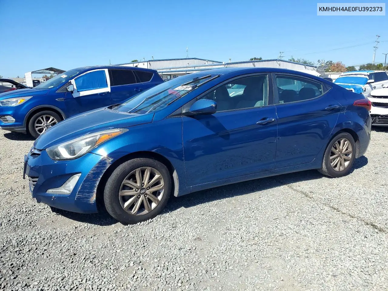 2015 Hyundai Elantra Se VIN KMHDH4AE0FU392373 фото 1