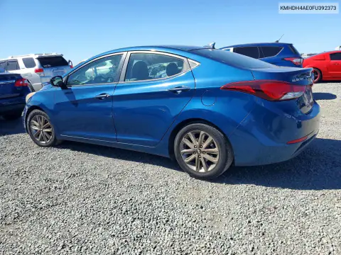 2015 Hyundai Elantra Se VIN KMHDH4AE0FU392373 фото 2