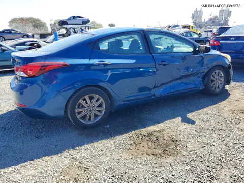 2015 Hyundai Elantra Se VIN KMHDH4AE0FU392373 фото 3
