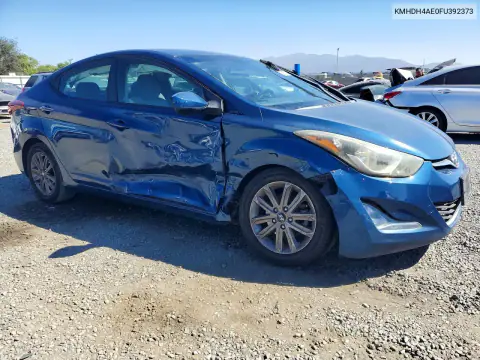 2015 Hyundai Elantra Se VIN KMHDH4AE0FU392373 фото 4