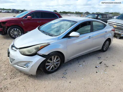 5NPDH4AE5FH556425 Hyundai Elantra 2015 — повреждение Сторона, фото до ремонта